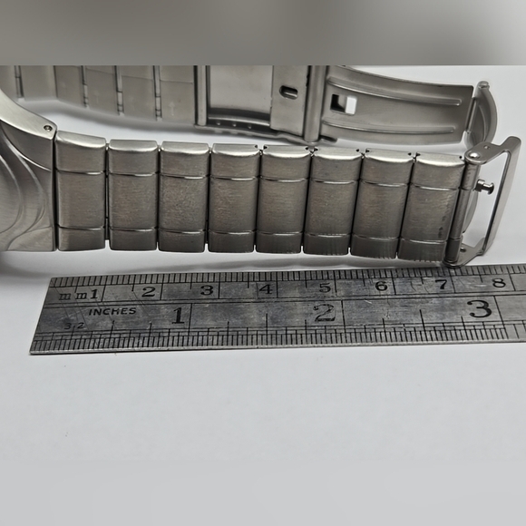 Mens Meguiars Since 1901 Date Dial Stainless Steel Quartz Watch New Battery - Picture 8 of 10